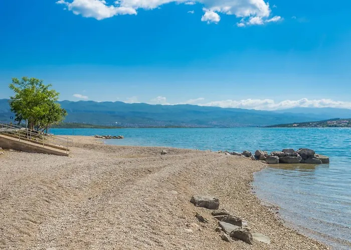 Cozy Melanie 100m Vom Auf Der Insel Krk Апартаменты Чижичи